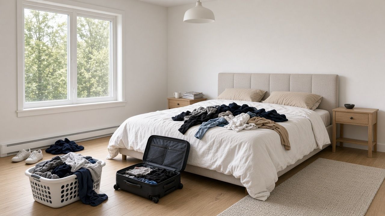 Bedroom, Before / After
