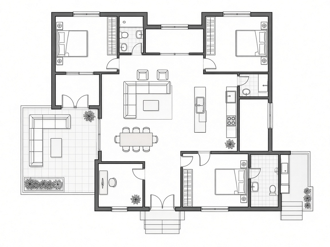 From planimetry to lived-in rooms — 1