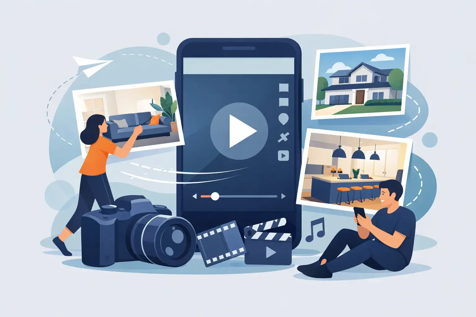 How to use listing photos for reels