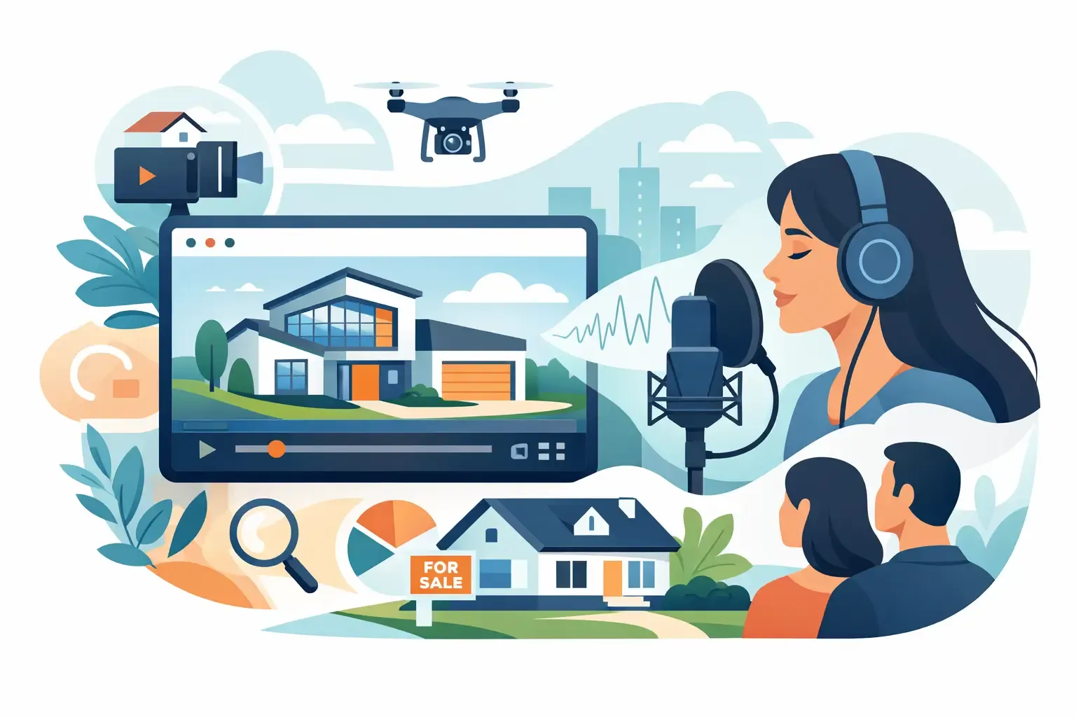 Real estate video with voiceover: how to create listing videos that sell faster