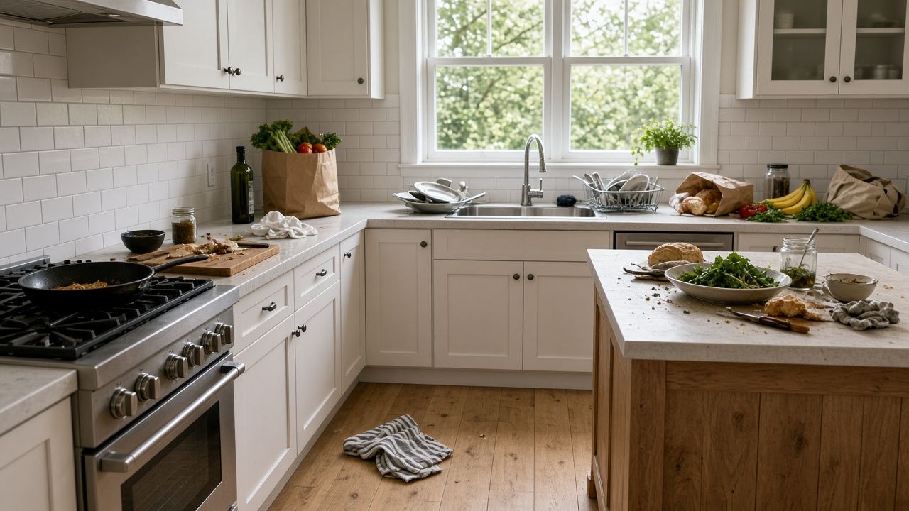 Kitchen, Before / After